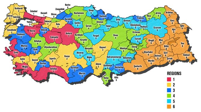 turska mapa Mapa Turske   Amos travel turska mapa
