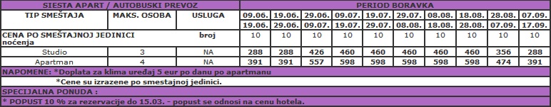 siesta apart 1