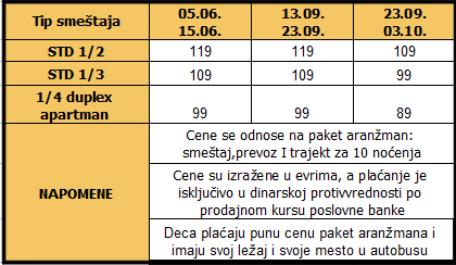 Cenovnik vansezona Glaros-09.12