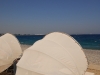 PARASOL AGAINST A CALM SEA, THE KIPRIOTIS VILLAGE, KOS
